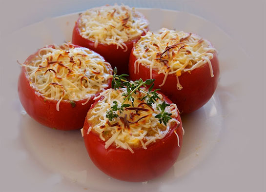 Fırında Domates Tarifi ve Malzemeleri