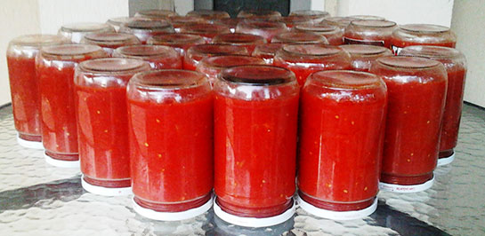 Konserve Domates Tarifi ve Malzemeleri